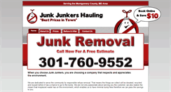 Desktop Screenshot of junkjunkers.com